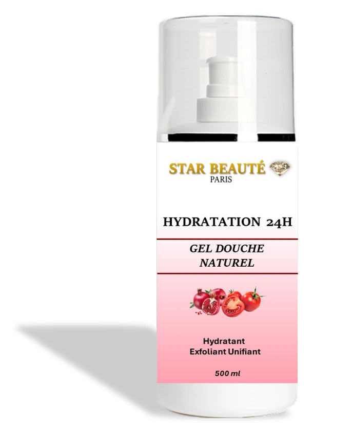 Gel Douche Naturel Hydratant 24H