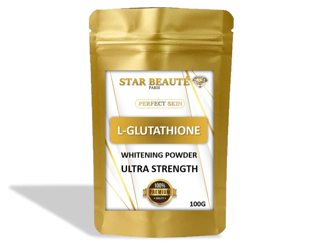 Poudre Anti-Ageing Anti-Age Eclaircissant Whitening Black skin - Star Beauté Paris Organics Skin Care Poudres 100% pures ultra éclaircissantes & anti-âge bientôt disponibles pour vos mélanges cosmétiques :- L-GLUTATHIONE : 100G- COLLAGENE : 100G- KOJIC DIPALMITATE : 100G- ALPHA ARBUTINE : 100G- SEPI WHITE : 100G- GIGA WHITE : 100G